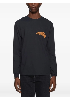 DARKOVELI Deep graphic long-sleeve T-shirt - Black