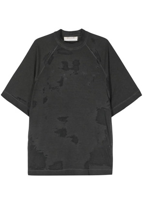 1017 ALYX 9SM distressed short-sleeve T-shirt - Grey