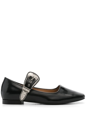 Toga Pulla leather ballet flats - Black