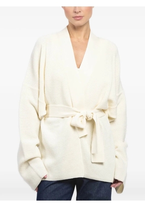 Barena shawl-neck belted cardigan - Neutrals