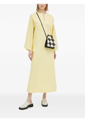 By Malene Birger V-neck midi dress - Yellow