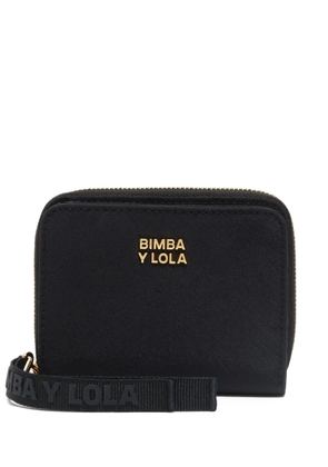 Bimba y Lola zip-around wrist-strap wallet - Black