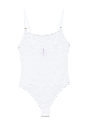 Maison Close Flashback thong bodysuit - White