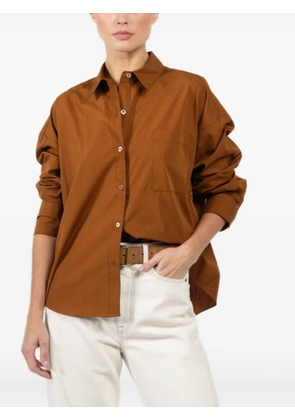 Arlo Mott cotton shirt - Brown