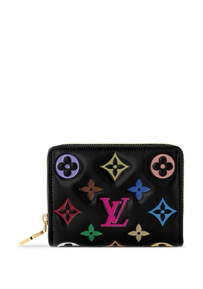 Louis Vuitton Pre-Owned X Takashi Murakami Monogram Multicolour-canvas wallet - Black