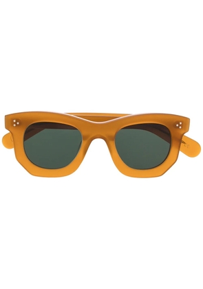 Lesca square frame sunglasses - Brown