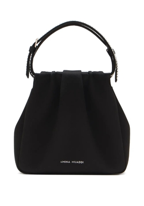Amina Muaddi Vittoria tote bag - Black