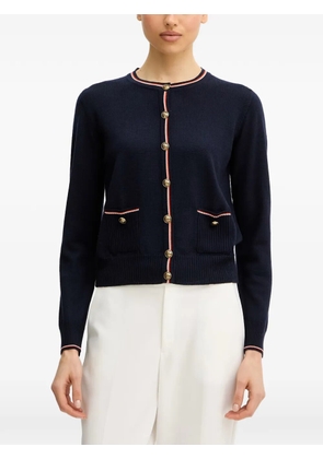 LUISA SPAGNOLI Martorana button pocket cardigan - Blue