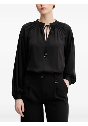 Joop! Brigida tie-neck blouse - Black