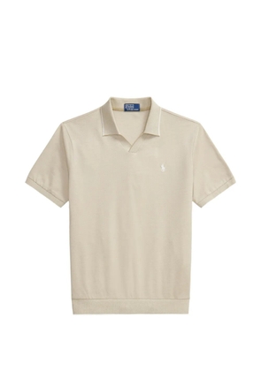 Polo Ralph Lauren jacquard mesh polo shirt - Neutrals