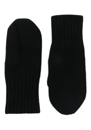 Liska ribbed gloves - Black