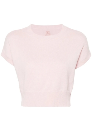 Teddy Cashmere Genovas cashmere top - Pink