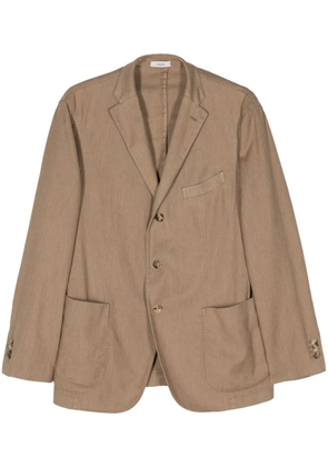 Boglioli single-breasted blazer - Brown