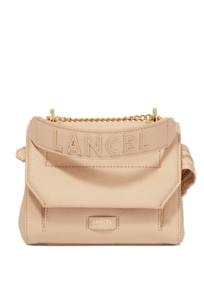 Lancel small Ninon de Lancel leather flap bag - Neutrals