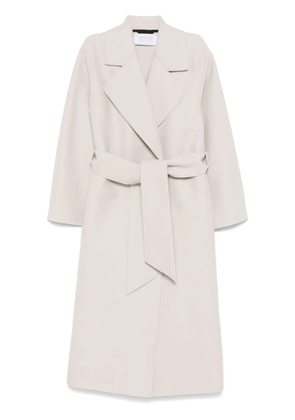 Harris Wharf London belted virgin wool coat - Neutrals