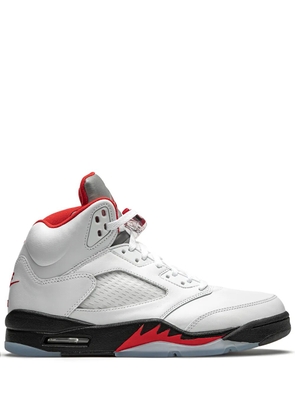 Jordan Air Jordan 5 Retro 'Fire Red Silver Tongue 2020' sneakers - White