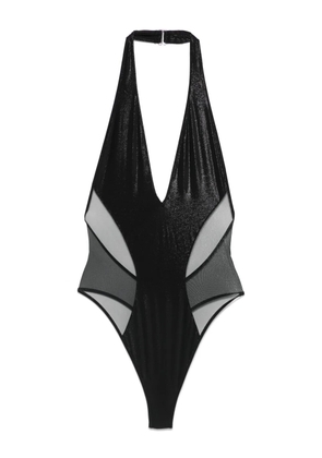 Maison Close Minuit backless swimsuit - Black