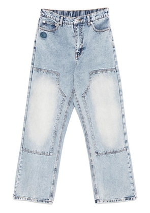 A BATHING APE® Moonface logo jeans - Blue