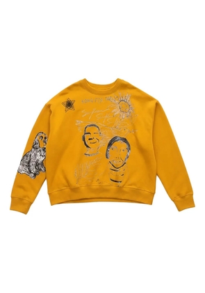 Song For The Mute Sketchbook sweatshirt - Yellow