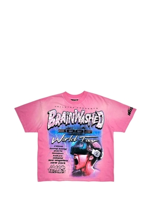 HELLSTAR short-sleeved graphic T-shirt - Pink