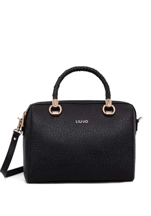 LIU JO braided-handle tote bag - Black