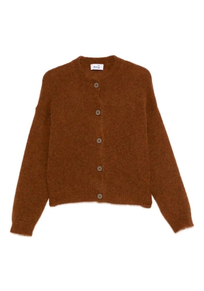 Niu button-front cardigan - Brown
