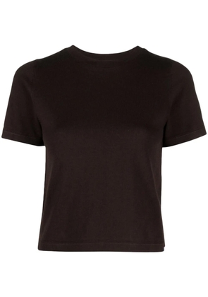 extreme cashmere cotton-cashmere blend T-Shirt - Brown