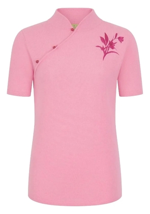 Shanghai Tang Qipao top - Pink