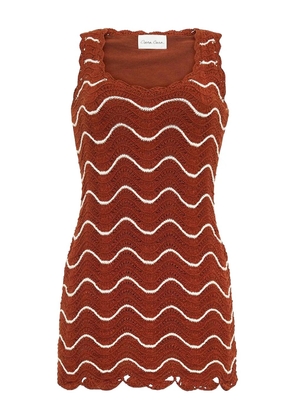 Cara Cara Orel mini dress - Brown