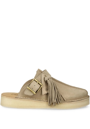 Clarks Originals Trek Mule suede slippers - Neutrals