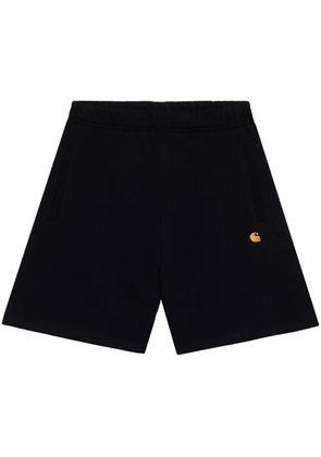 Carhartt WIP logo-embroidered elasticated-waist shorts - Black
