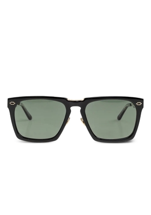 Leisure Society Lugano rectangle sunglasses - Black