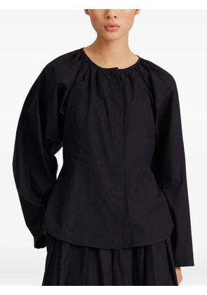 Stylein Junina pleated blouse - Black