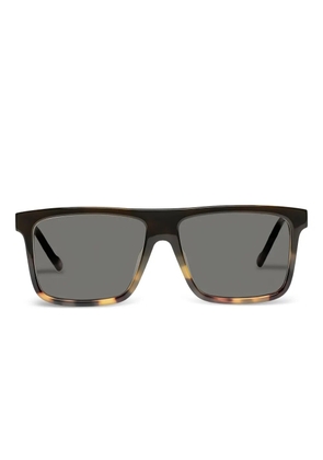 Le Specs square-frame sunglasses - Brown
