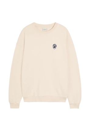 Malbon Golf logo-embroidered sweatshirt - Neutrals