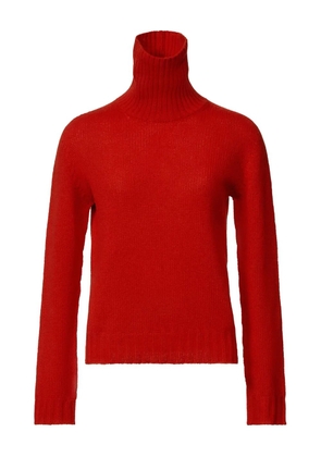 Fabiana Filippi turtleneck ribbed sweater - Red
