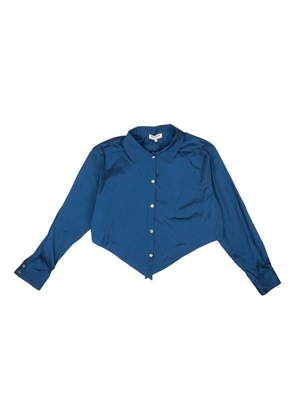 Opening Ceremony pointed-hem shirt - Blue