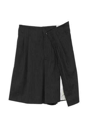 Moohong rotated panel shorts - Grey