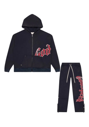 GODSPEED OG Logo V2 embroidered tracksuit - Blue