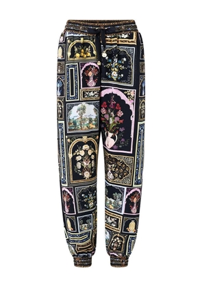 Camilla elasticated-waistband track pants - Blue