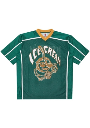 ICECREAM cherry-print T-shirt - Green