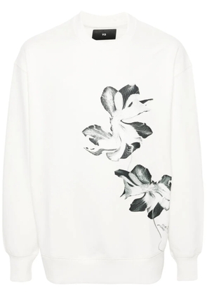 Y-3 Y-3 Graphic sweatshirt - White