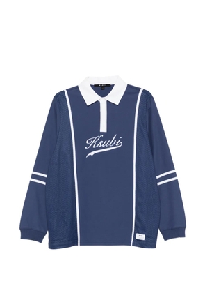 Ksubi Playoff Ls long-sleeve polo shirt - Blue