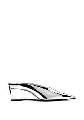 Simon Miller Gala wedge mules - Silver
