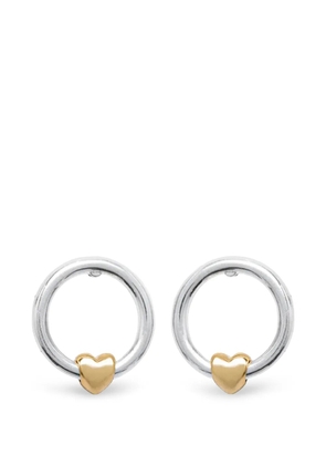 TOUS heart-embellishment earrings - Silver
