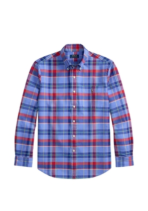 Polo Ralph Lauren plaid patch-pocket shirt - Blue