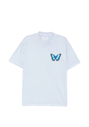 Melt butterfly logo T-shirt - Blue