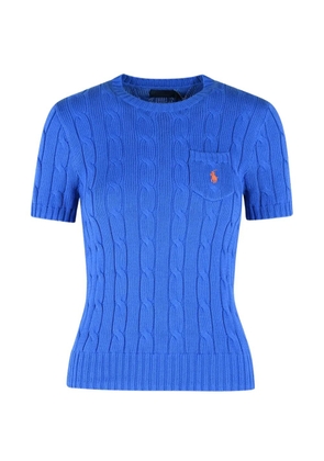 Polo Ralph Lauren braided knitted top - Blue