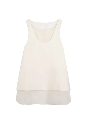 VORANIDA Kaia layered tank top - Neutrals