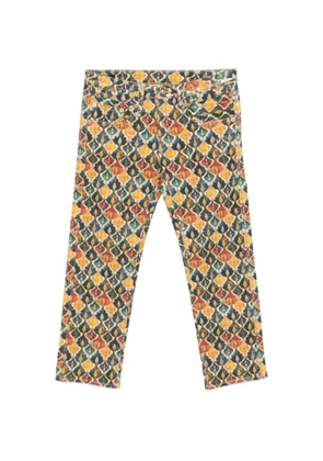 R13 cropped jeans - Orange